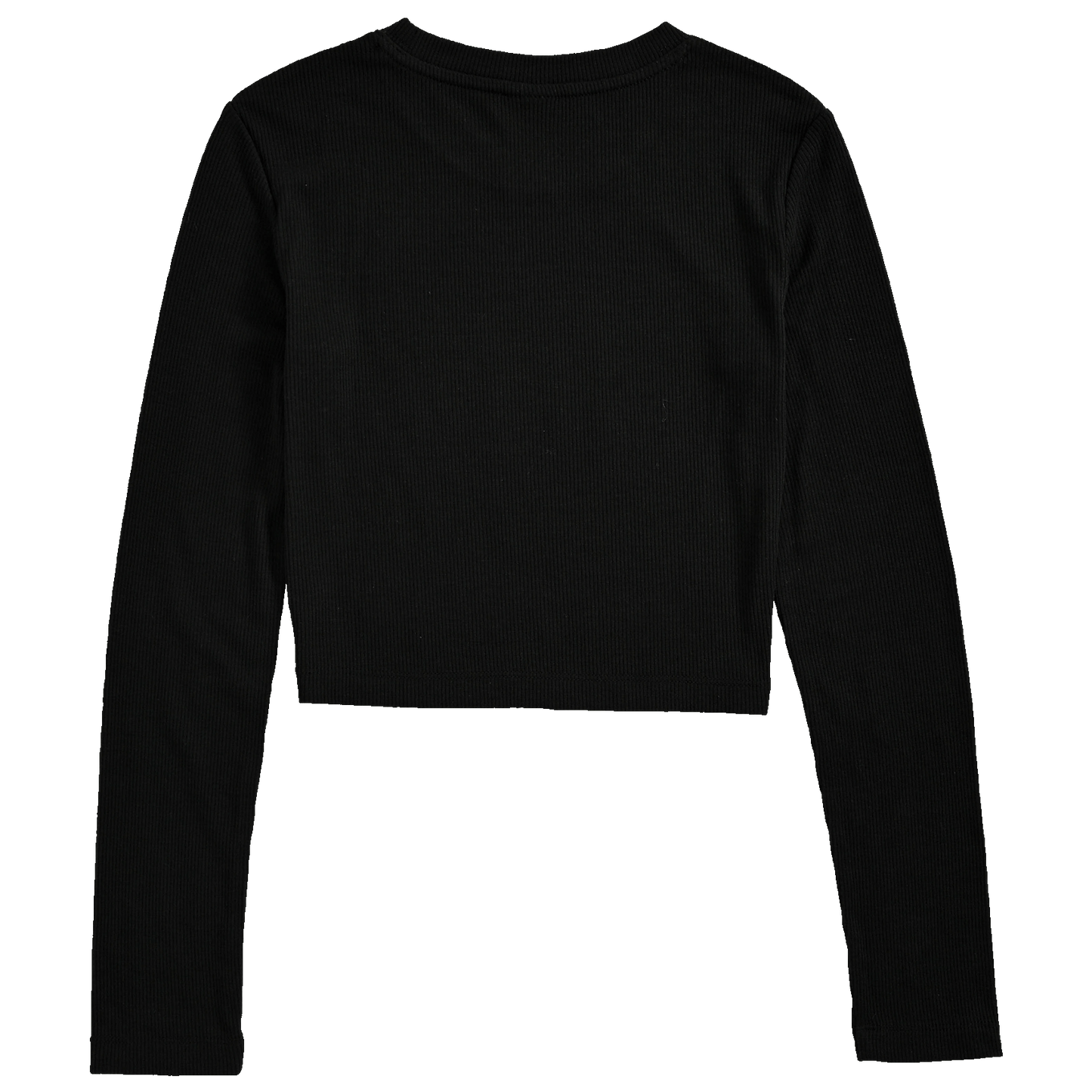 Bat Cropped Long Sleeve Top