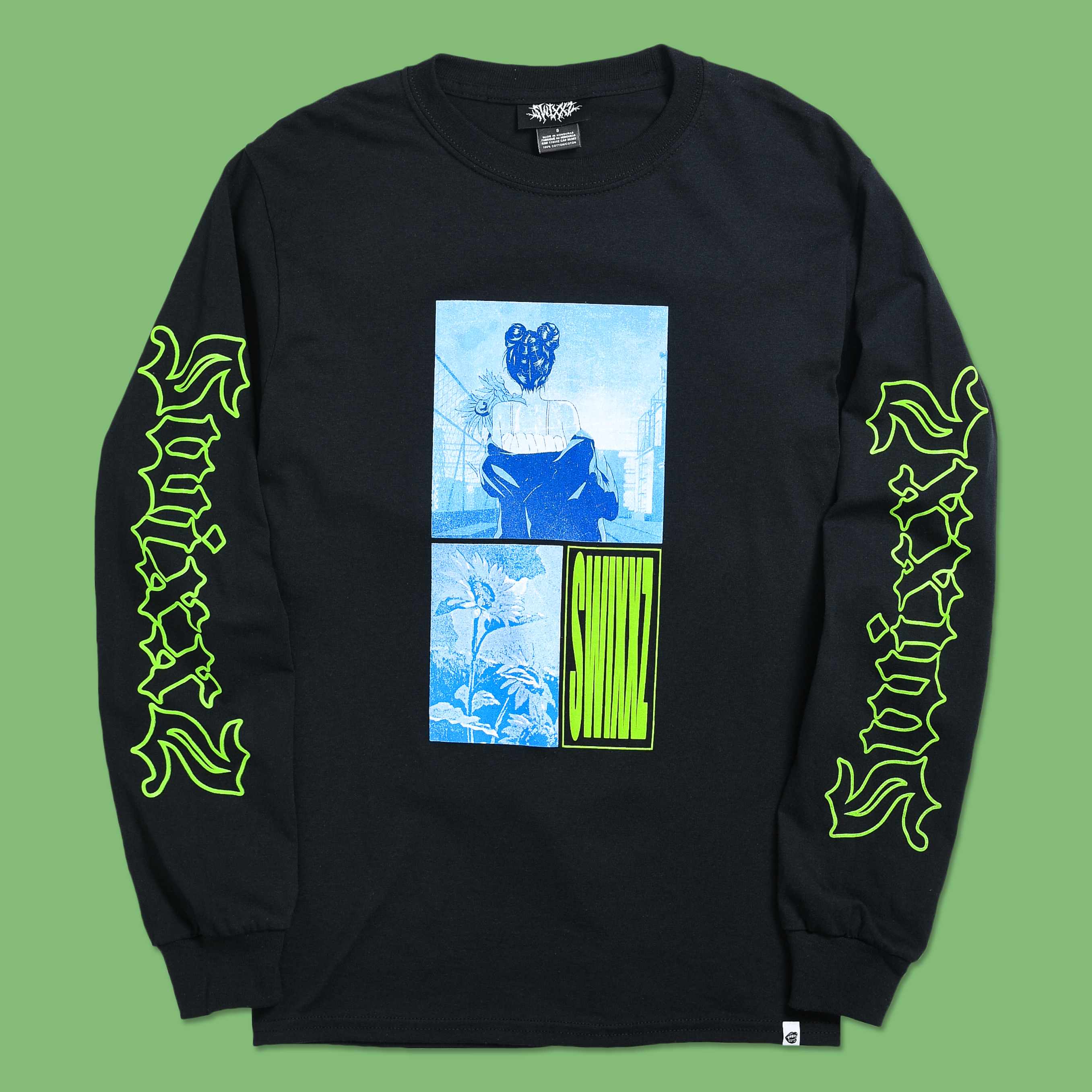 Get Me Long Sleeve Tee from SWIXXZ by Maggie Lindemann - Front
