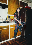 Monster Pattern Cargo Pants from SWIXXZ by Maggie Lindemann - On model
