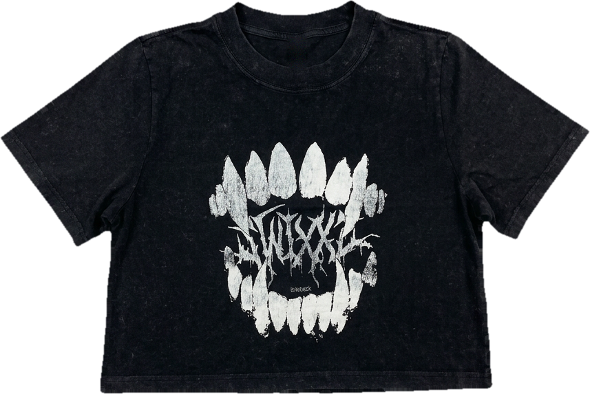 I Bite Back Crop Tee