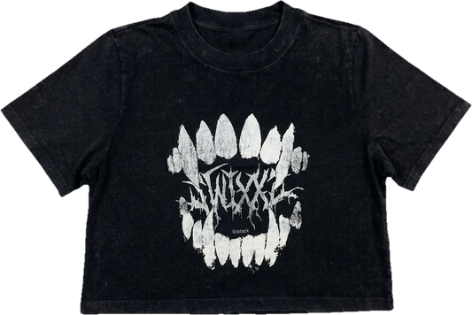 I Bite Back Crop Tee