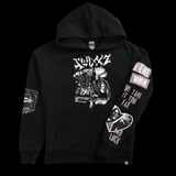 Beautiful End black hoodie from clothing brand SWIXXZ by Maggie Lindemann -  front view