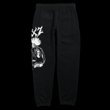 Beautiful End black sweatpants from clothing brand SWIXXZ by Maggie Lindemann - back view