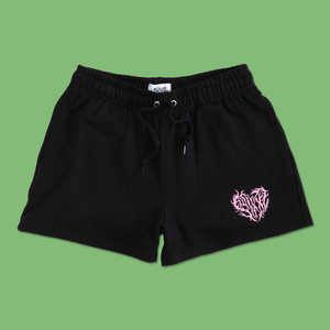 Centipede Sweat Shorts from SWIXXZ by Maggie Lindemann - Front