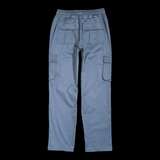 Chaotic Blue Cargo Pants from SWIXXZ by Maggie Lindemann - Back