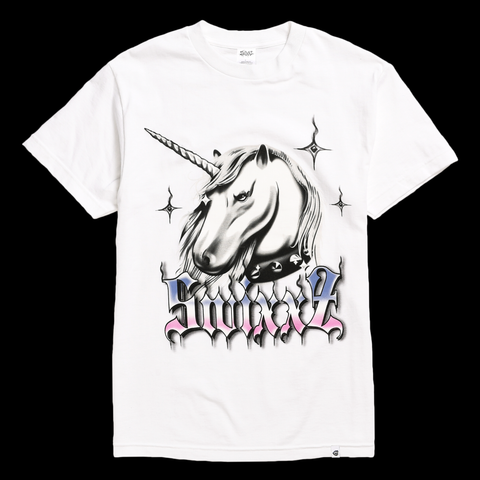 Mythical Short Sleeve Tee from the SWIXXZ clothing brand by Maggie Lindemann