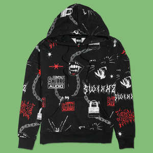 Trouble Reactive Hoodie - Front - From SWIXXZ by Maggie Lindemann