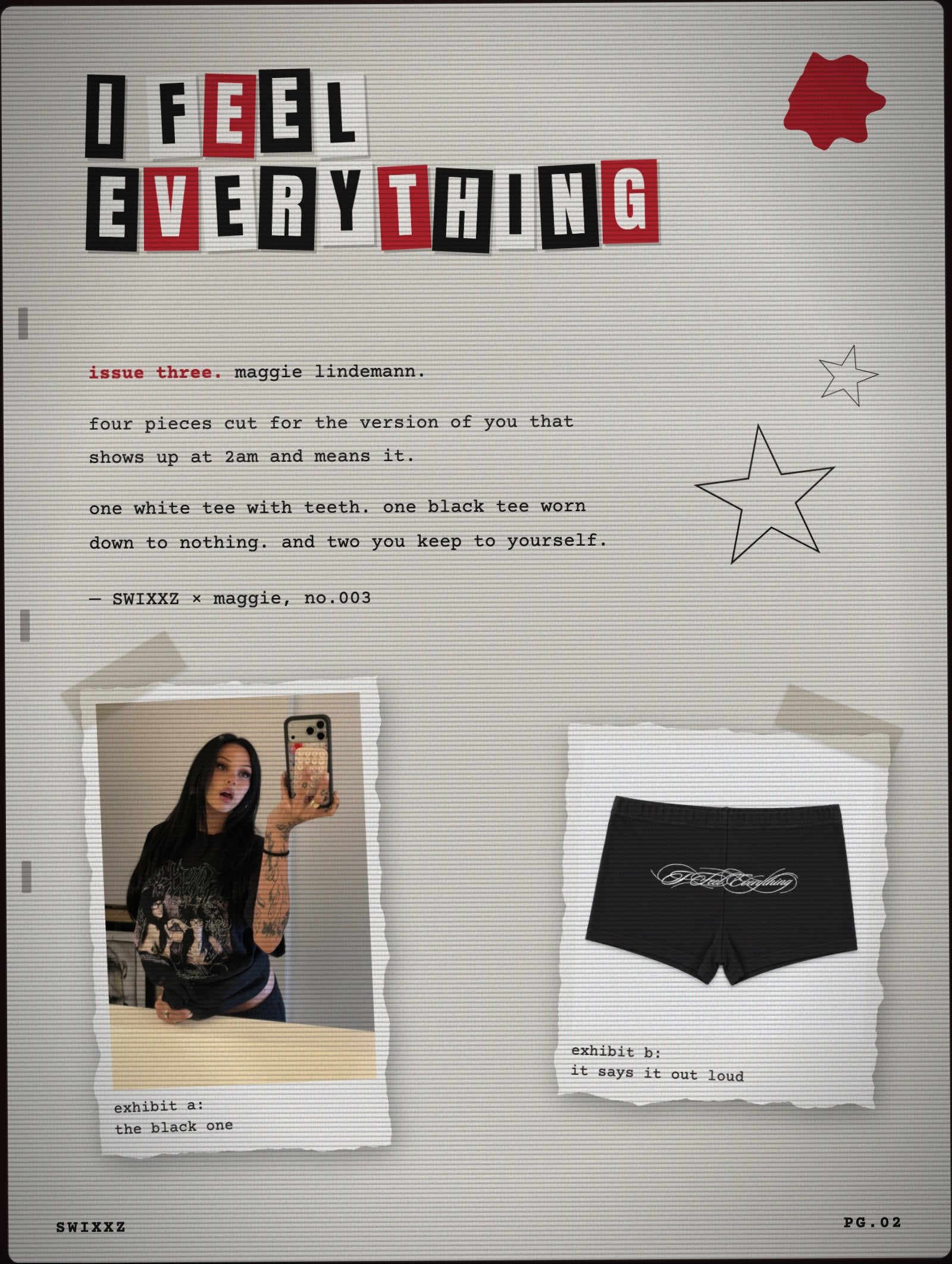 ZMAGAZINE No.004 — I Feel Everything