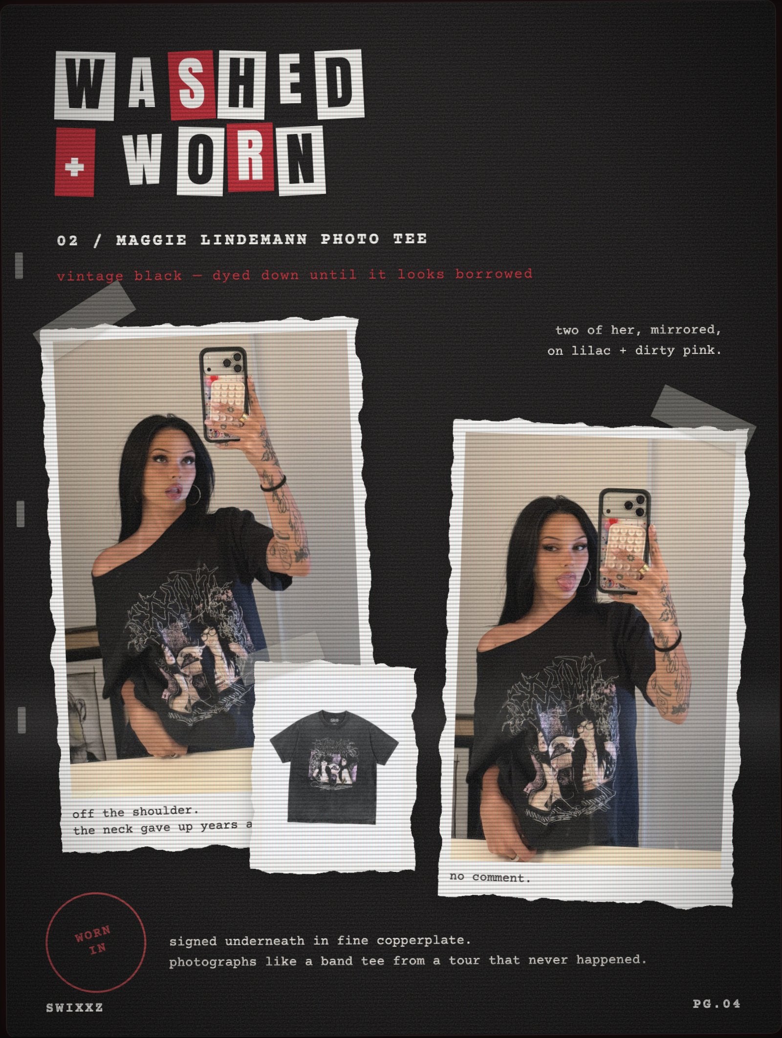 ZMAGAZINE No.004 — Washed