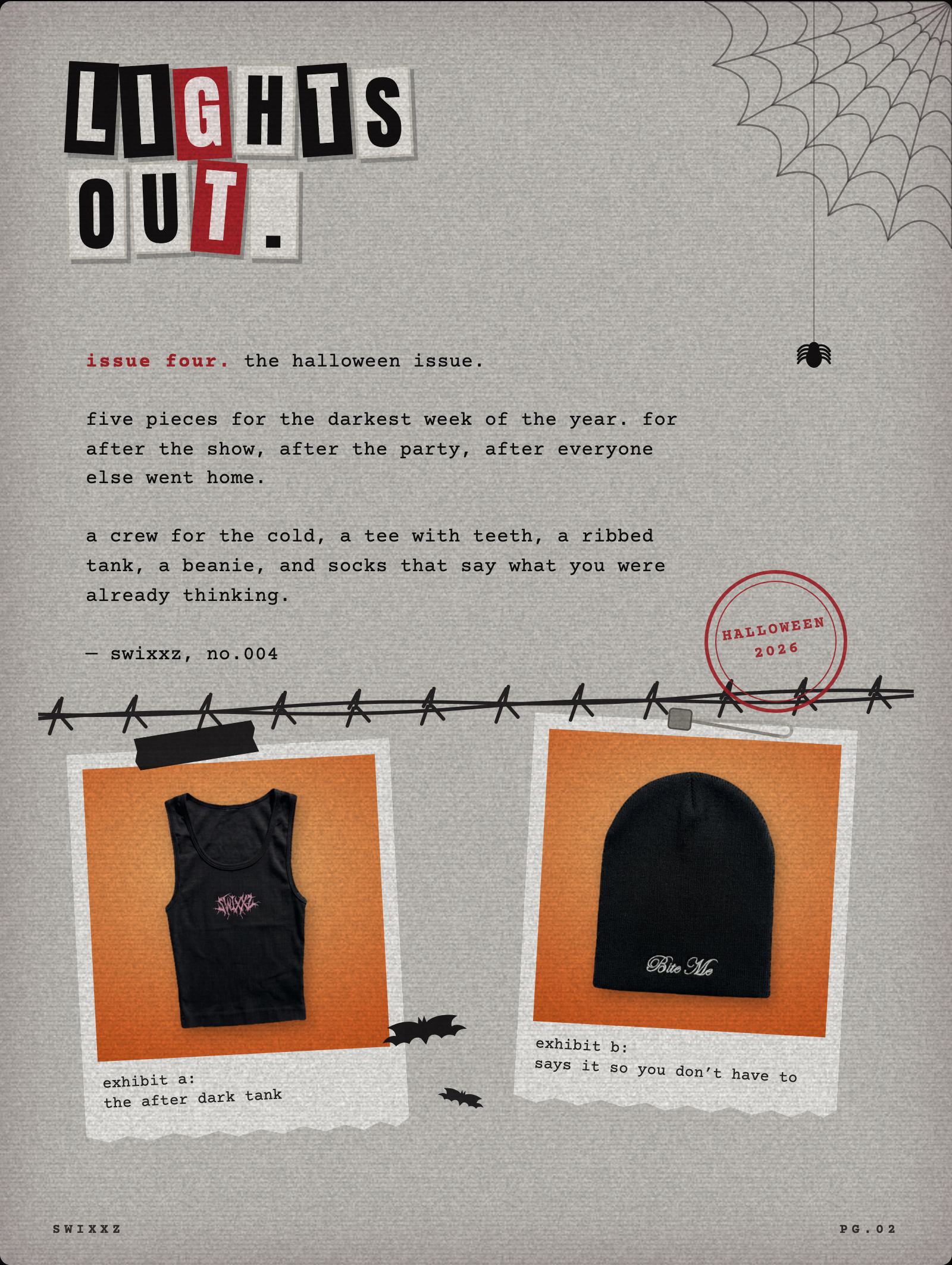ZMAGAZINE No.004 — Lights Out